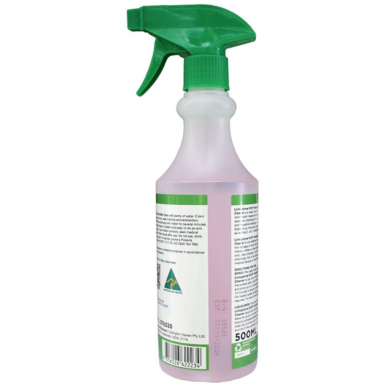 Load image into Gallery viewer, KOVIT Hospital Grade Disinfectant Kills SARS &amp; COVID-19 Neutral pH Lemon Scented Pink Spray 500ml
