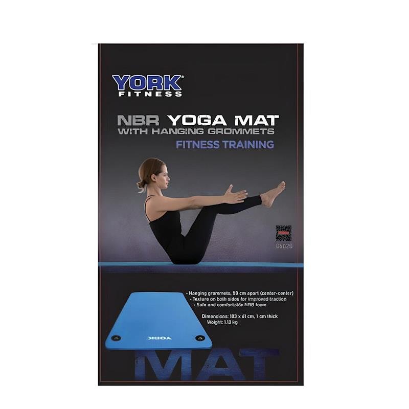 Load image into Gallery viewer, York NBR Yoga Mat (Blue) 1pc
