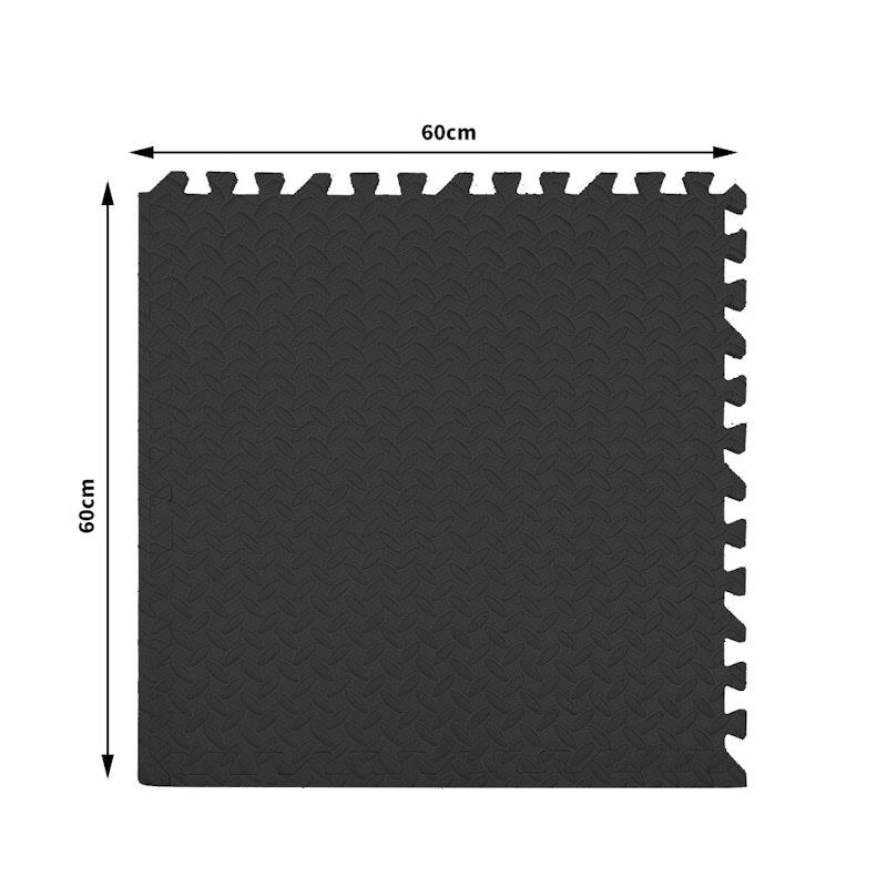 Load image into Gallery viewer, BoPeep EVA Foam Kids Play Mat Floor Baby Crawling Interlocking Waterproof Black 4Pack
