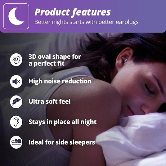 Alpine SleepDeep Earplugs 1 set per pack