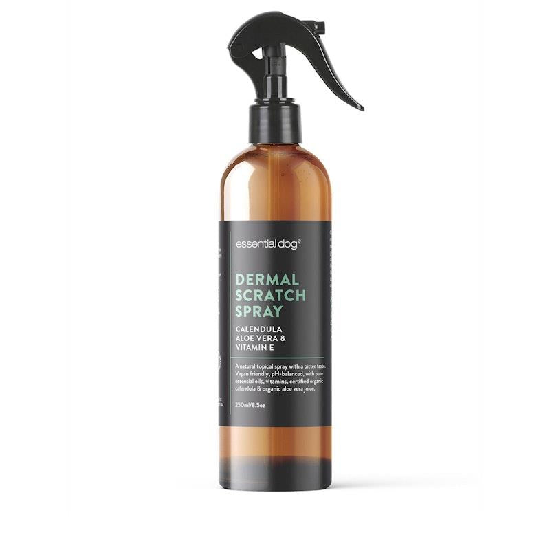 Load image into Gallery viewer, Essential Dog Sensitive 4Pack  Dog Shampoo, Conditioner, Dermal Scratch Spray &amp; Cream 3x250ml, 1x60g
