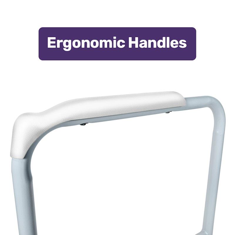Load image into Gallery viewer, Equipmed Over Toilet Support Frame Safety Grab Rail Aid 125Kg Max Capacity 1Unit
