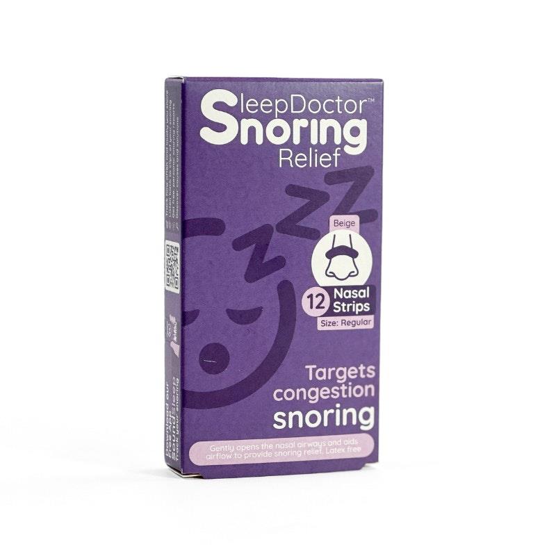 Load image into Gallery viewer, Sleep Doctor Nasal Strips Regular 12 Strips
