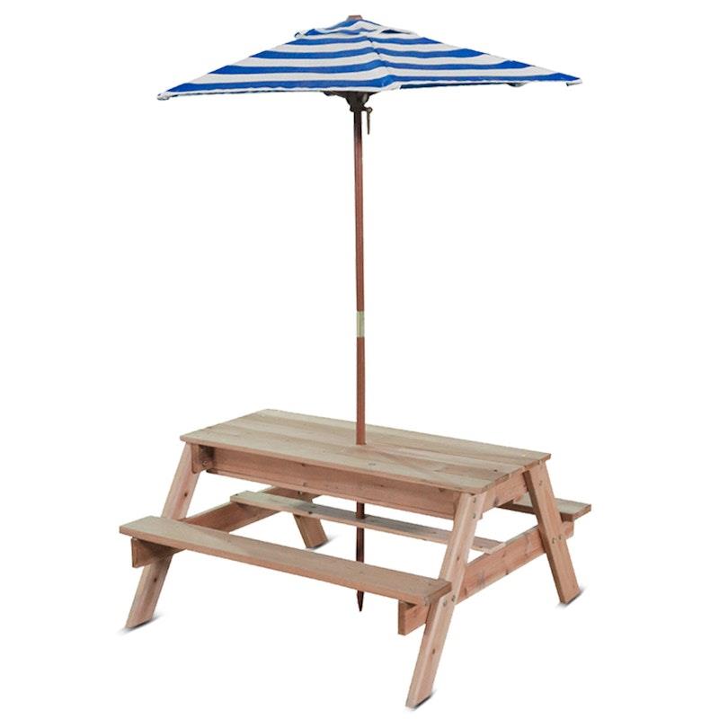 Load image into Gallery viewer, Lifespan Kids Sunrise Sand &amp; Water Table with Umbrella One Size
