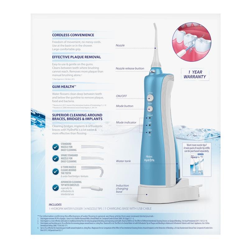 Load image into Gallery viewer, Piksters Hydropik Water Flosser 1pc
