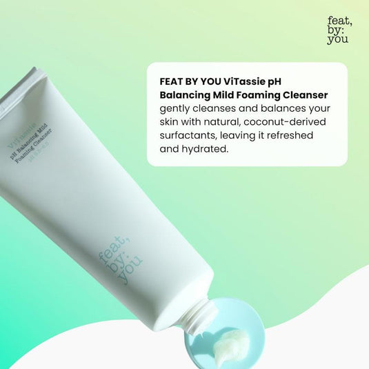 Feat By You ViTassie pH Balancing Mild Foaming Cleanser 150ml
