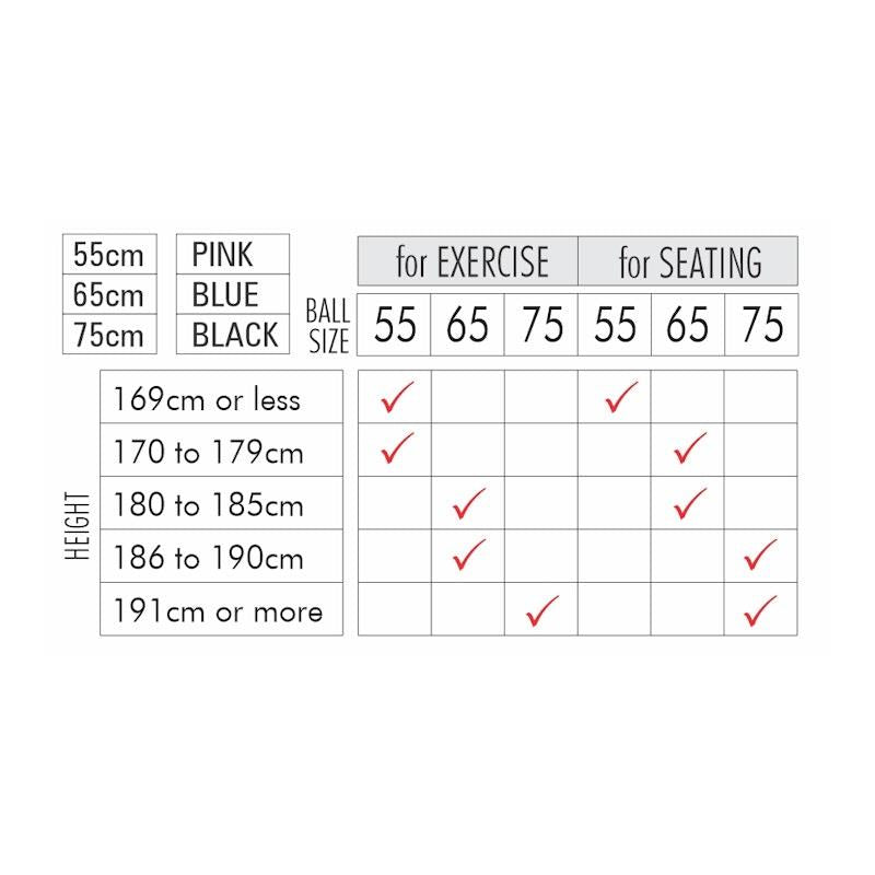 Load image into Gallery viewer, BodyAssist Fitness Ball &amp; Pedometer Starter Bundle Pink 55cm
