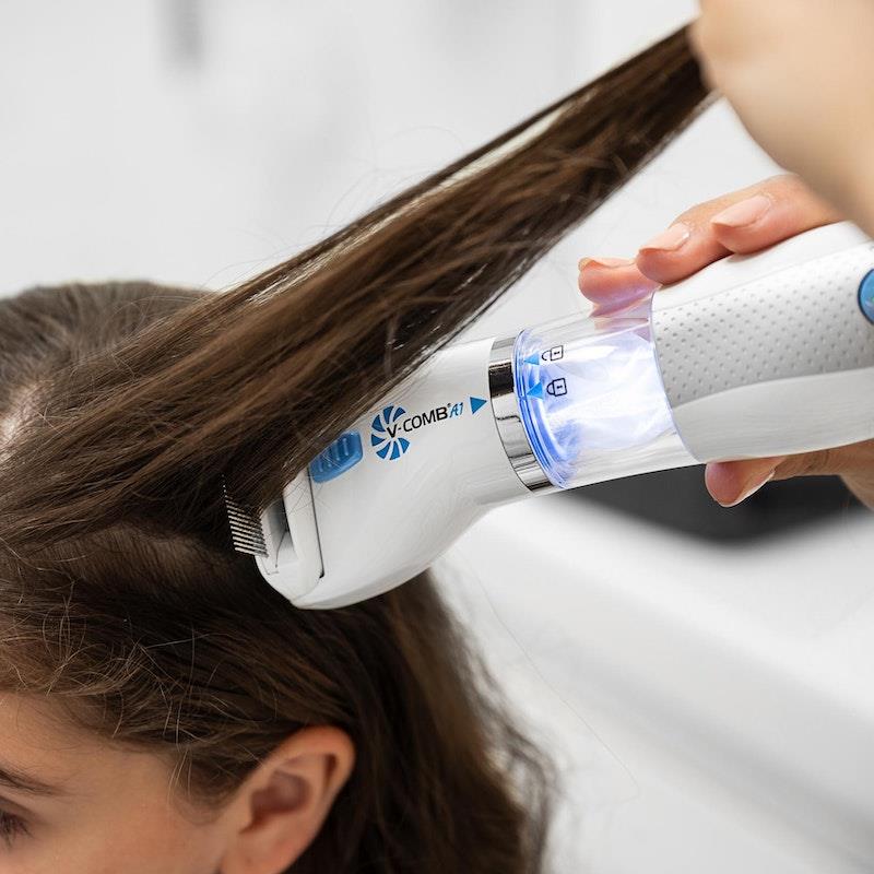 Load image into Gallery viewer, V-COMB A1 Rechargeable Chemical-Free Head Lice Comb 1pc
