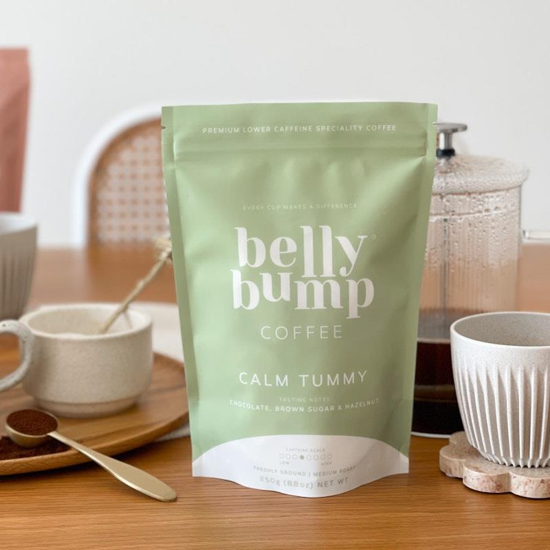 Load image into Gallery viewer, BellyBump Coffee Calm Tummy Ground 250g
