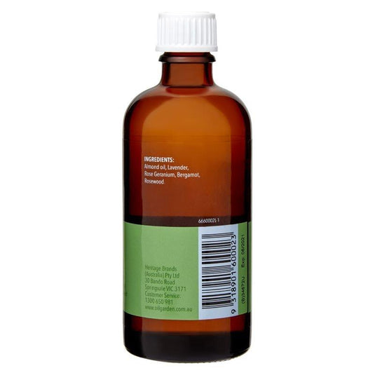 Oil Garden Tranquil & Calm Massage & Body Oil Blend 100ml
