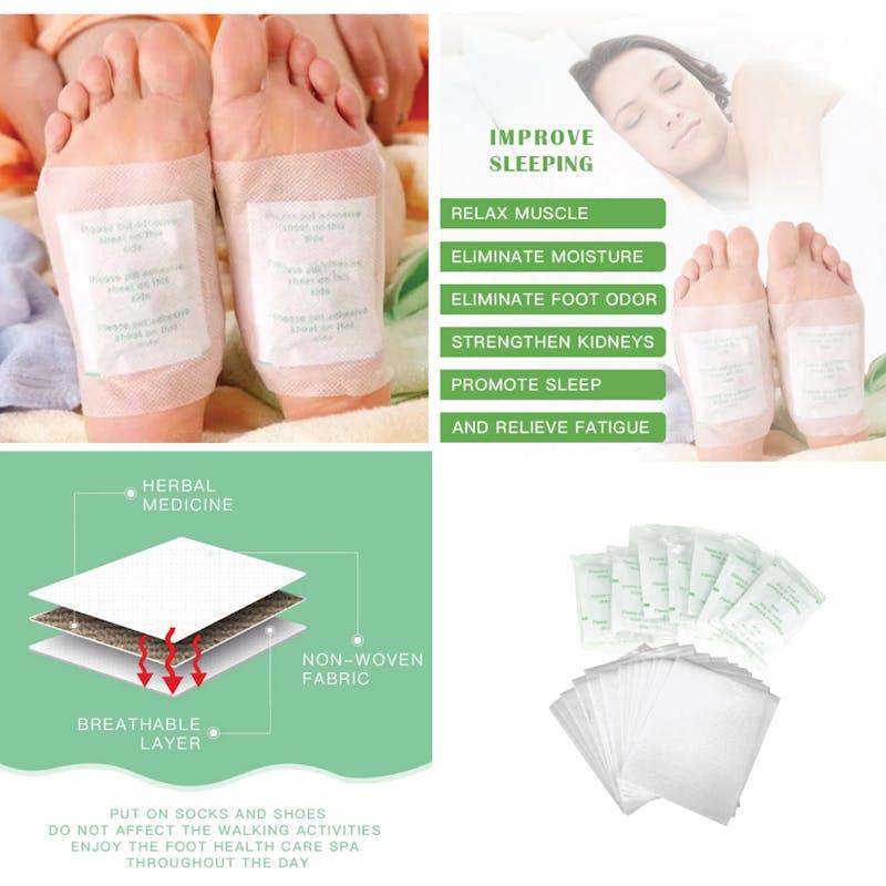Load image into Gallery viewer, Living Today 42 Pack The Cleansing Detox Foot Pads Patches Bundle
