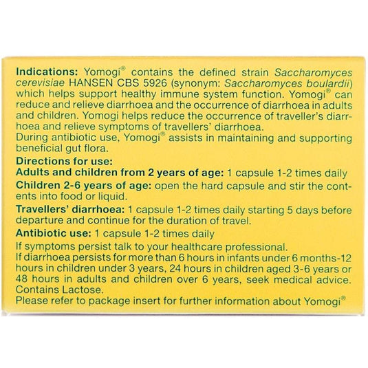 Ardeypharm Yomogi® Saccharomyces cerevisiae (boulardii) HANSEN CBS 5926 / CNCM I-745 2 Pack