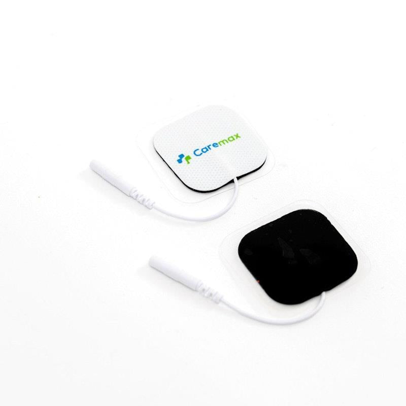 Load image into Gallery viewer, Caremax 4(cm) X 4(cm) Premium Electrode Pads (Pin Connector) 5Pack
