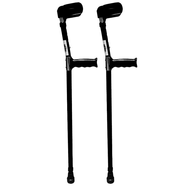 Load image into Gallery viewer, Livingstone Elbow Crutches X-Large Aluminium Adjustable 110- 140cm 1Pair
