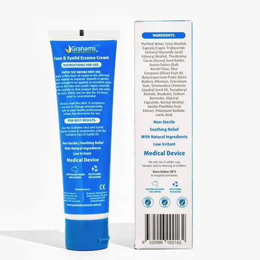 Grahams Natural Alternatives Face & Eyelid Eczema Cream 100g