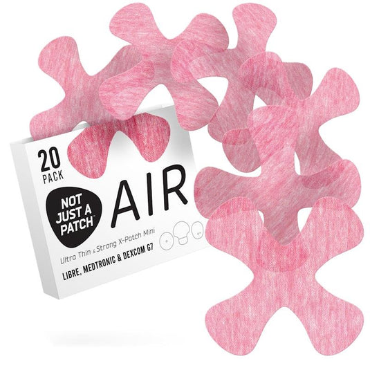 Not Just a Patch AIR X-Mini Patches for Freestyle Libre and Medtronic -Multicolour 20pk