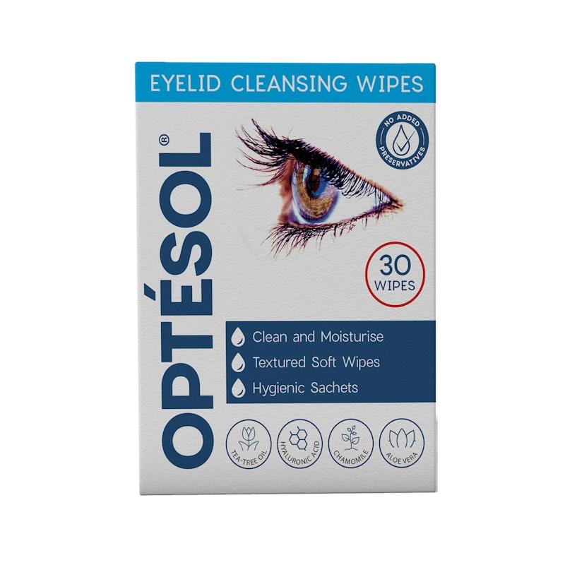 Load image into Gallery viewer, Optesol Eyelid Cleansing Wipes 30Pack
