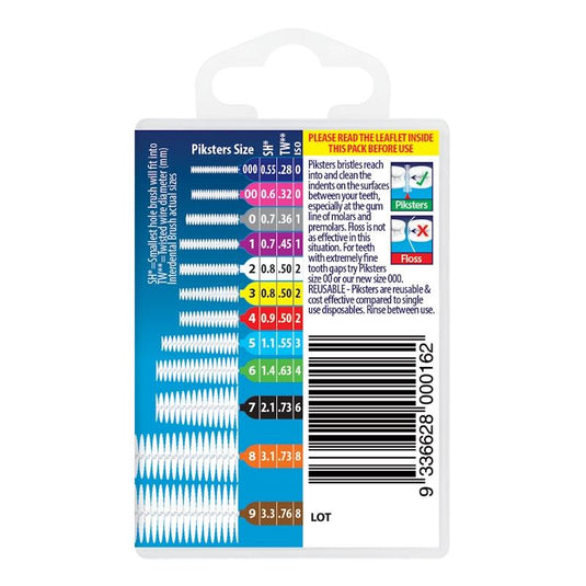 Piksters Interdental Brushes Green Size 6 40pk