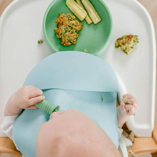 Starting Solids Australia Suckie Scoop Plate Mint Crisp