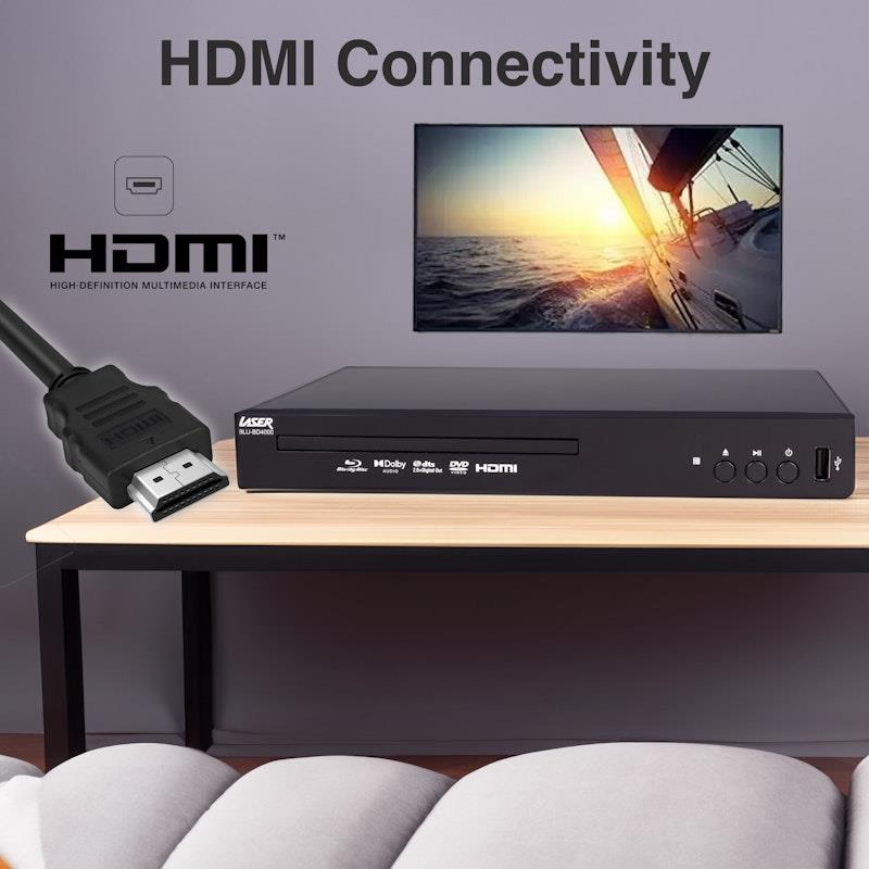 Load image into Gallery viewer, Laser Multi-Region Blu-Ray Player HDMI Digital 7.1 Surround 1 Unit
