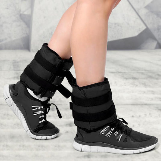 Powertrain Adjustable Ankle Weights Gym Equipment Wrist Fitness Yoga 2x2Kg