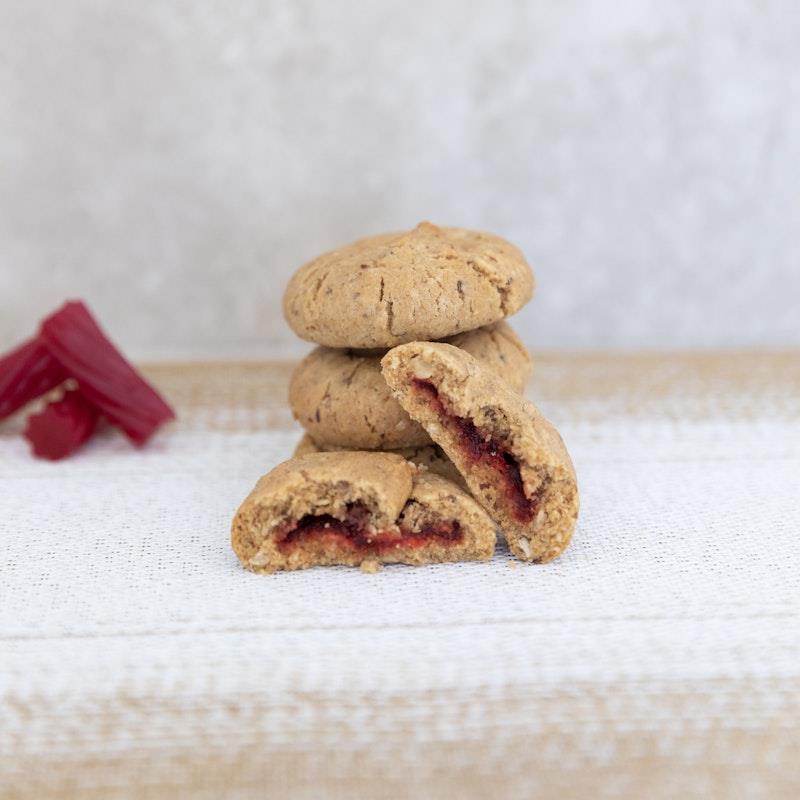 Load image into Gallery viewer, Milky Goodness Raspberry Lactation Cookies (Dairy &amp; Soy Free) 12Pack

