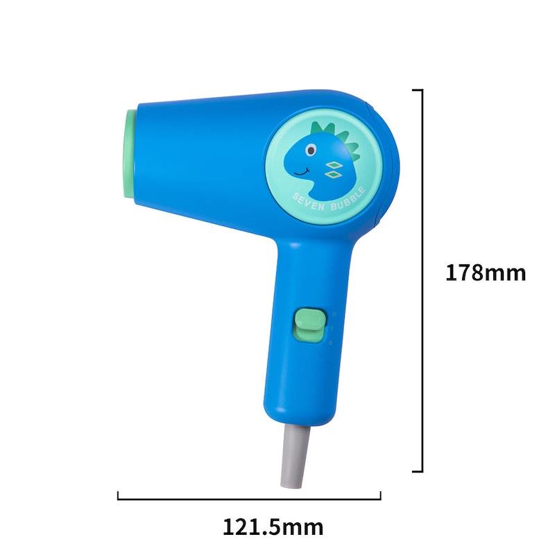 Load image into Gallery viewer, Seven Bubbles Low Heat Speed Hair Dryer Baby Infant Kid Grooming Blow Hairdryer Blower Blue
