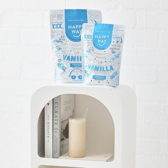 Happy Way Vanilla Whey Protein Powder 500g