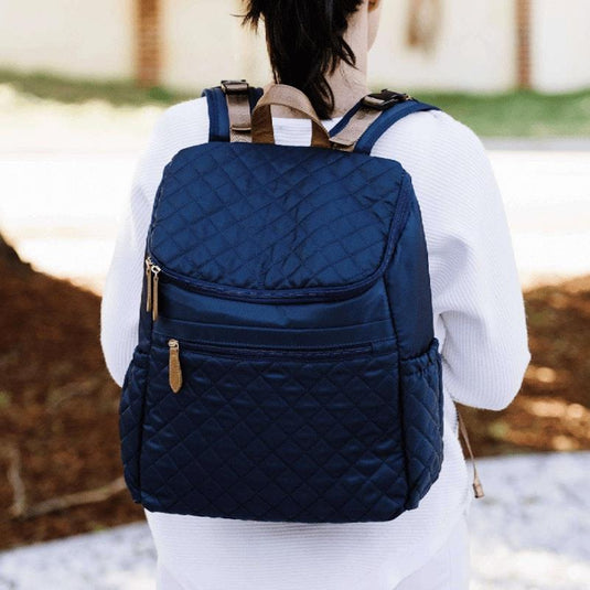 Hannah & Henry Essential Nappy Bag Backpack Navy