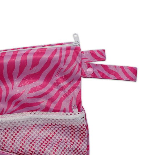 tyoub Big Wet Bag – Tiger Pink One Size