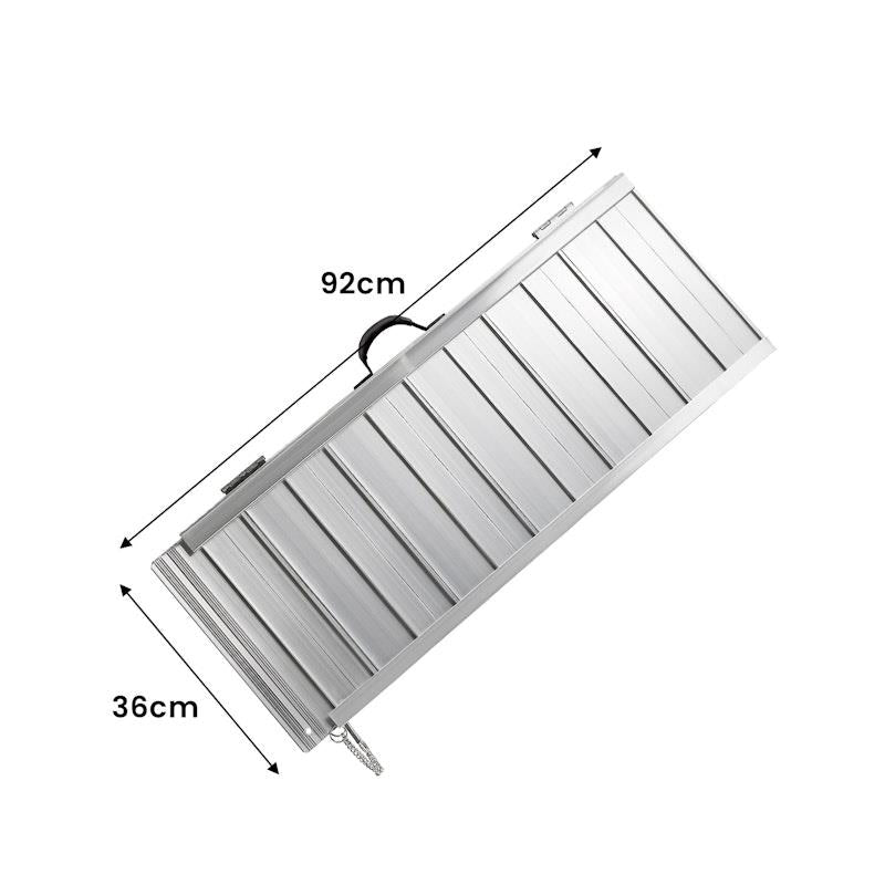 Load image into Gallery viewer, Kartrite Aluminium Foldable Wheelchair Ramp R01 3 Feet
