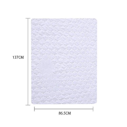 DreamZ 2x Bed Pad Waterproof Bed Protector Absorbent Incontinence Underpad Washable 137cm x 86.5cm One Size
