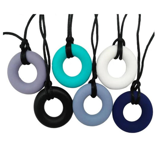 Sensory Safari Sensory Necklace Ring White