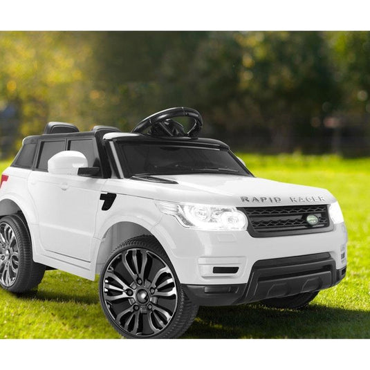 Mazam Kids Ride On Car 12V Electric Remote Vehicle Toy Car White