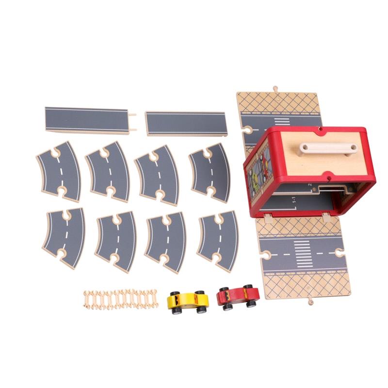 Load image into Gallery viewer, Riababy Wooden Car Set
