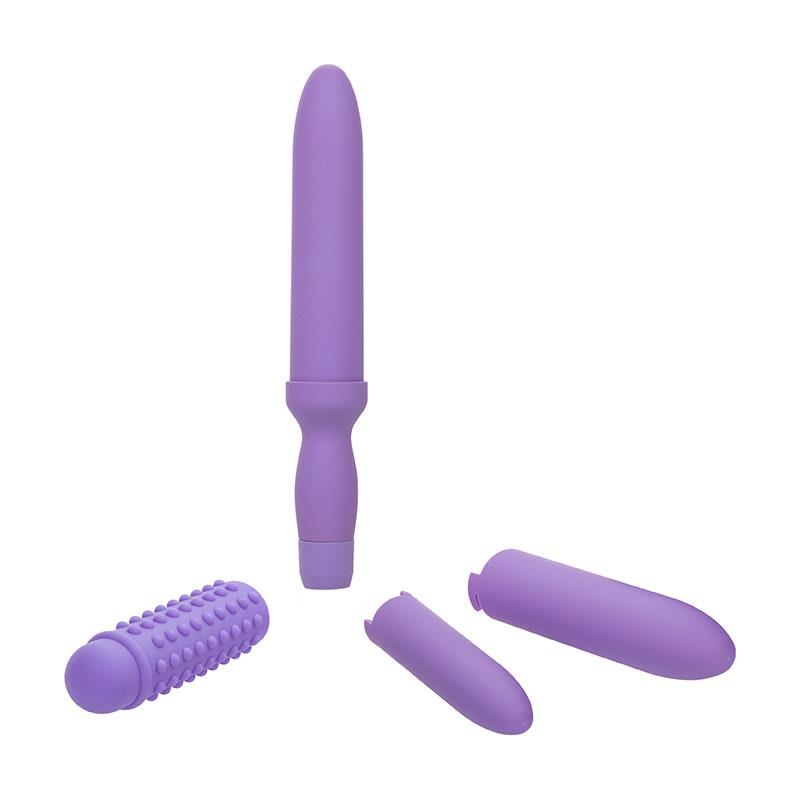 Load image into Gallery viewer, CalExotics Dr. Laura Berman Rechargeable Dilators Set Purple

