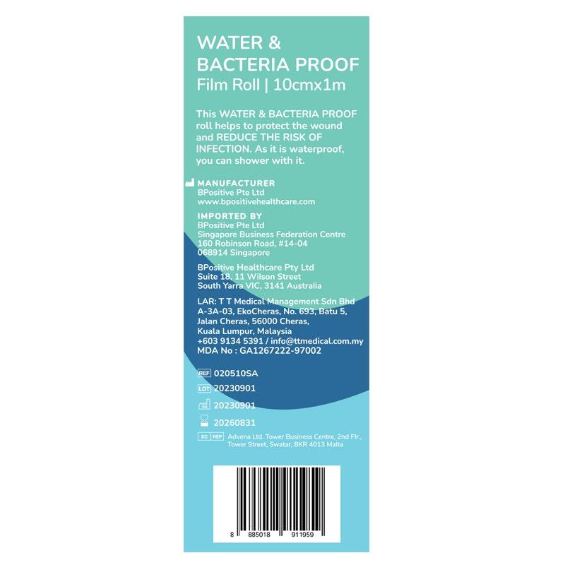 Load image into Gallery viewer, bpositive Water &amp; Bacteria Proof Film Roll 10cmx1m 1Pack
