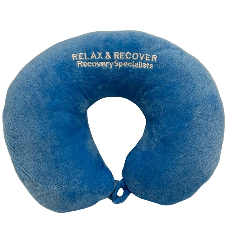 Load image into Gallery viewer, Relax and Recover Neck Pillow Blue
