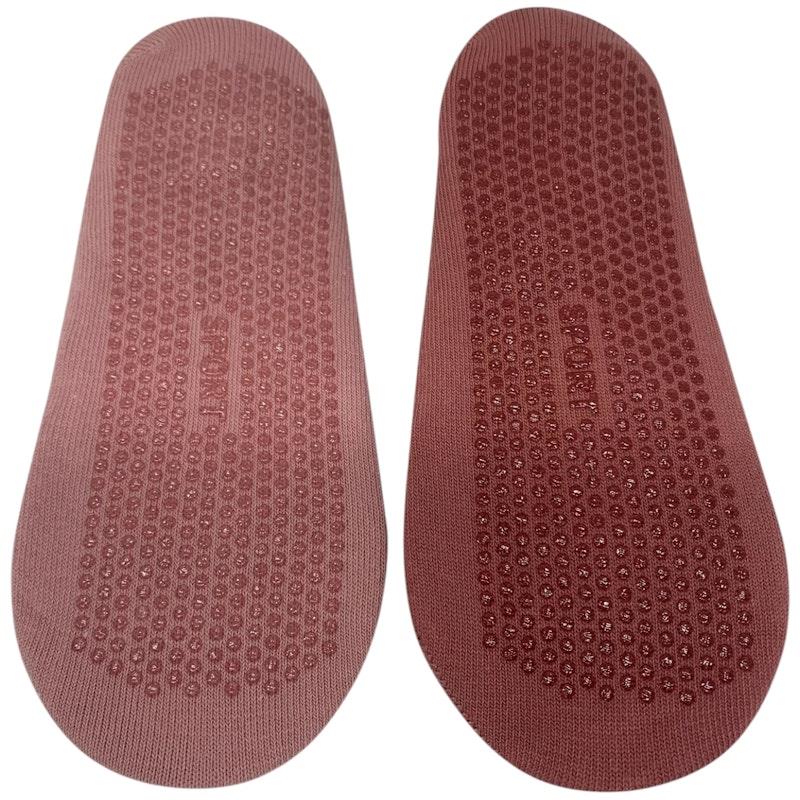 Load image into Gallery viewer, High Heel Jungle Good Pointe Premium Combed Cotton Full Grip Pilates/Yoga Sock Blush/Pink Bundle
