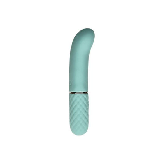 Lady Bonnd Scout Mini Curved Tip Vibrating Bullet Green 1pc