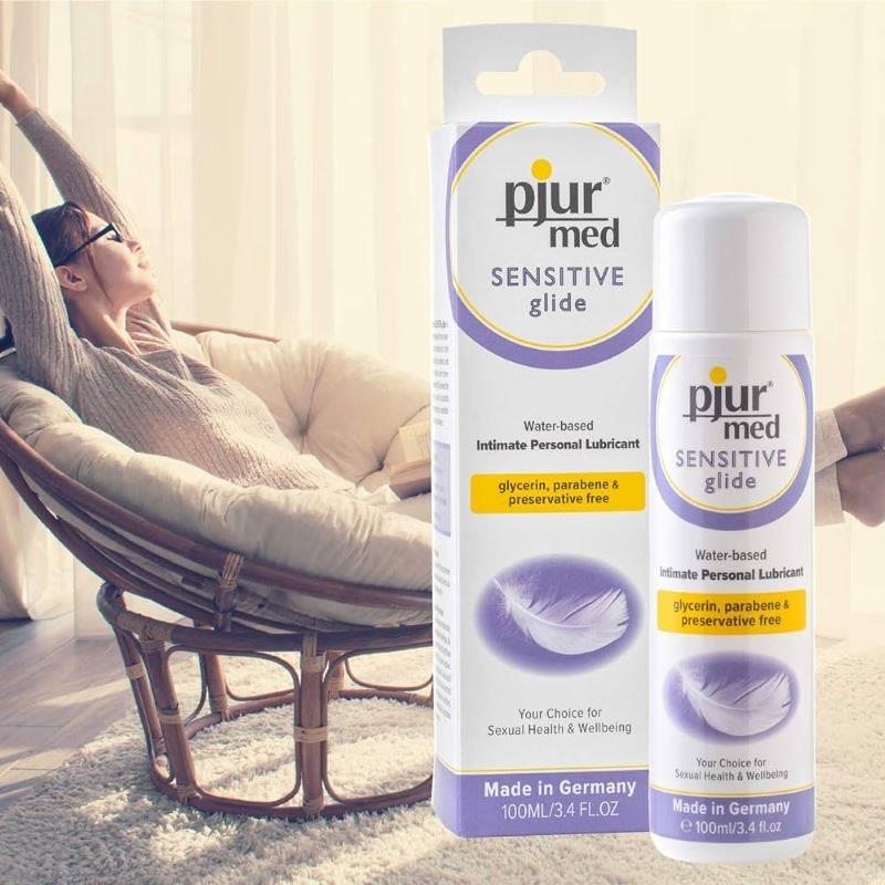 Load image into Gallery viewer, Pjur Med Sensitive Glide Waterbased Lubricant 100ml
