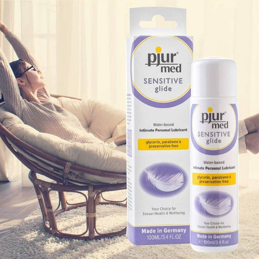 Pjur Med Sensitive Glide Waterbased Lubricant 100ml