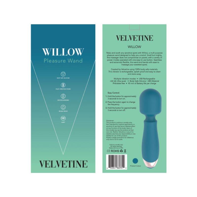 Load image into Gallery viewer, Velvetine Willow Pleasure Wand 1pc
