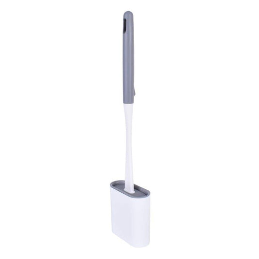 Clevinger Flexible Silicone Toilet Brush & Holder 2Pack