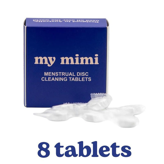 my mimi Menstrual Disc Cleaning Tablets 8 Pack