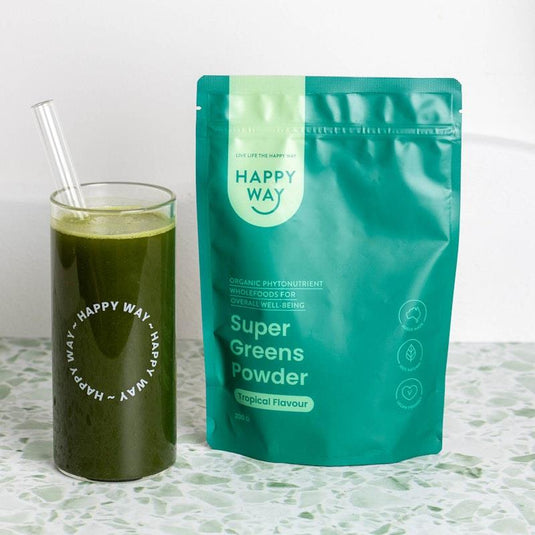 Happy Way Super Greens Powder 200g