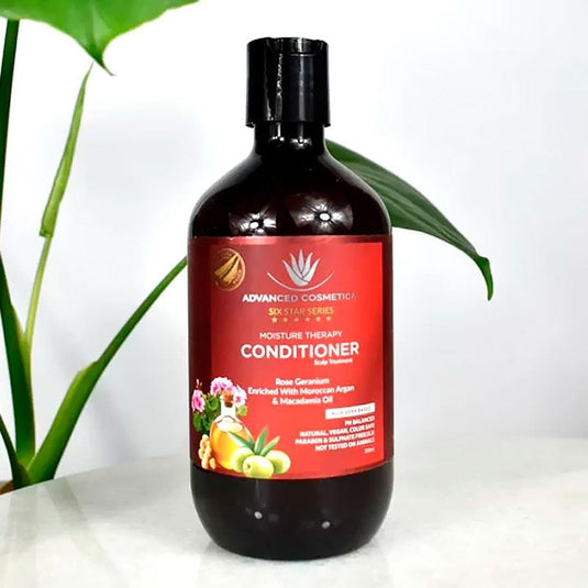 Advanced Cosmetica Six Star Series Moisture Therapy  shampoo x2 Conditioner x1 (500ml) Triple Pack