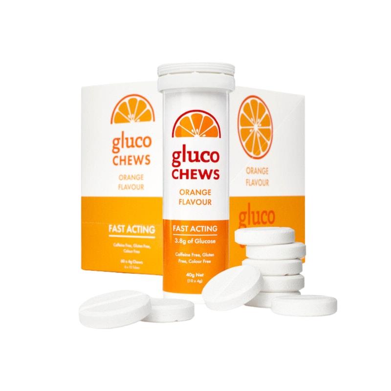 Load image into Gallery viewer, Glucology 25 Pack CGM Patches + 12 Tubes of Glucochews 25 Pack CGM Patches for Freestyle Libre (Beige) + 12 Tubes of Glucochews  (Orange)
