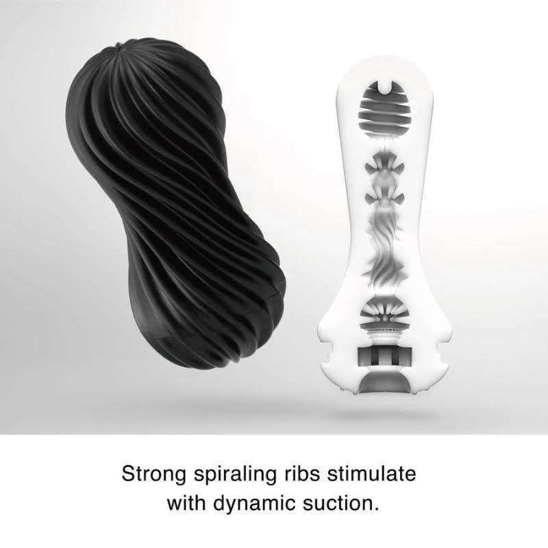 Load image into Gallery viewer, Tenga Flex Rocky Black 1pc
