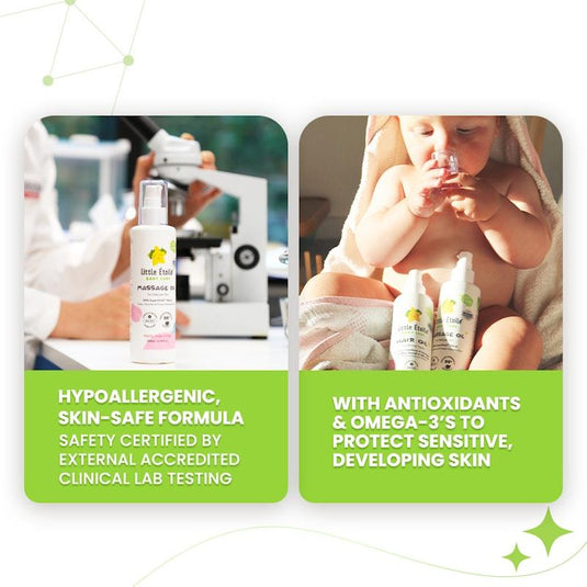 Little Etoile Massage Oil For Delicate Skin (0+ Months) 200ml
